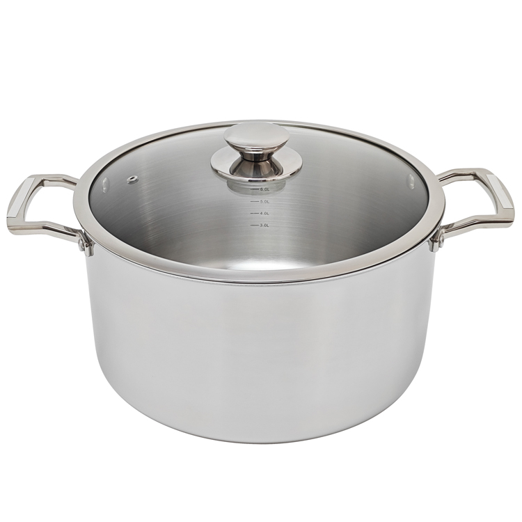 3PLY STAINLESS STEEL SOUP POT--SC 298